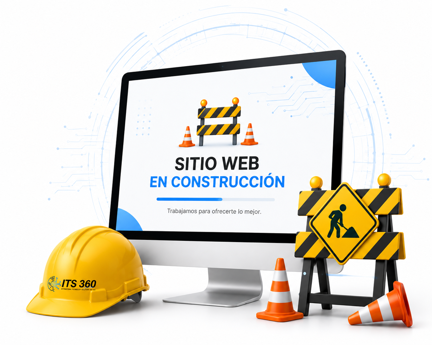 ITS 360 SAC: sitio web de soluciones tecnológicas en construcción